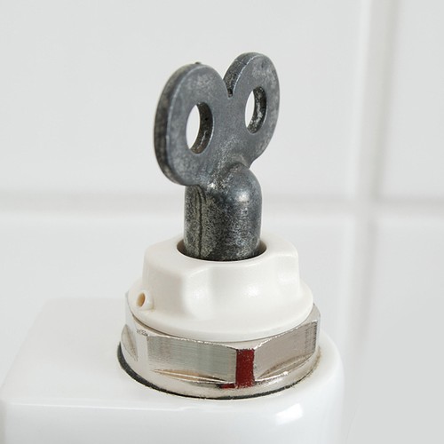 8pcs silver radiator bleed - radiator,