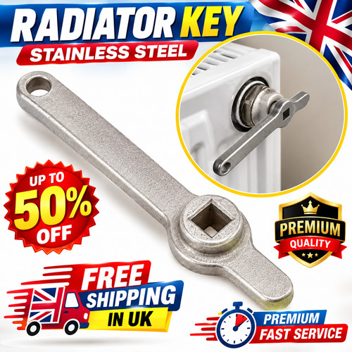 Radiator key stainless steel - stainless,