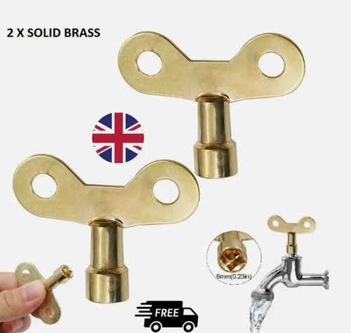 Solid brass radiator bleed - x,