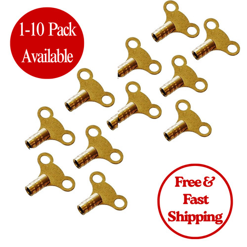 Solid brass radiator - brass, air