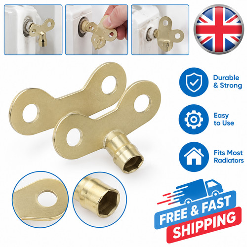 Solid brass radiator - brass,