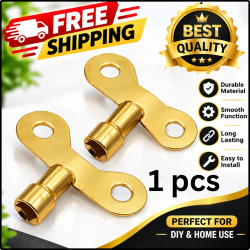 Solid brass radiator bleed - solid,